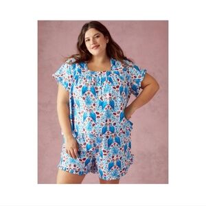 ITEM WANTED, Looking For This: Printfresh Pintuck Pj Set Lovebirds In M or L